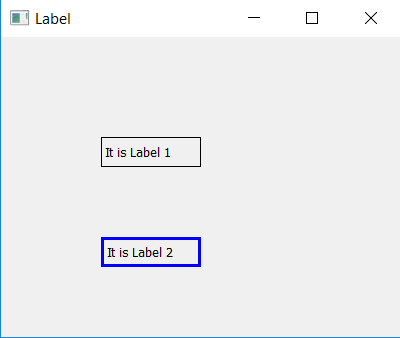 PyQt5 – How to add padding to a Label ? - GeeksforGeeks