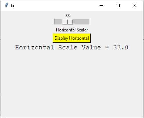 python-tkinter-scale