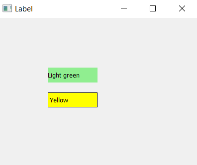 change-label-color-pyqt