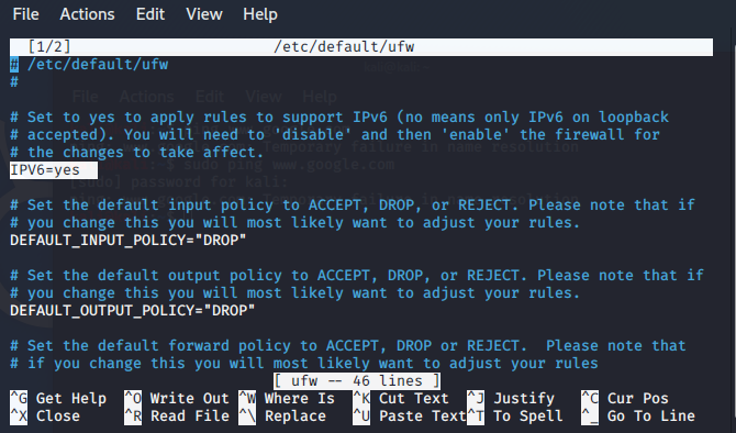 installing firewall in Linux - 1