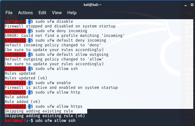 installing firewall in Linux - 1