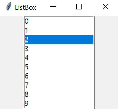 Adding-Scrollbar-to-ListBox-Python