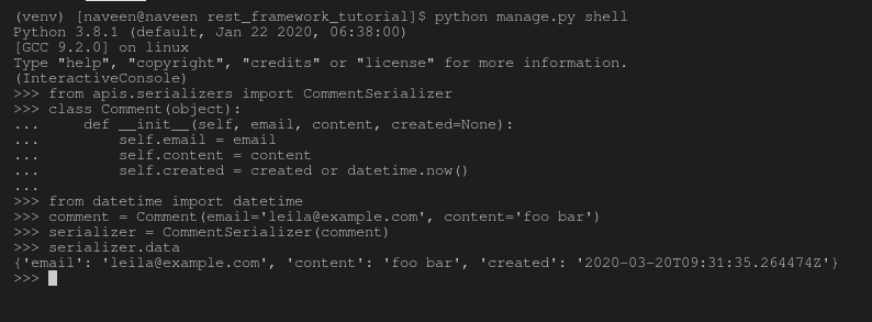 django dumpdata unable to serialize database