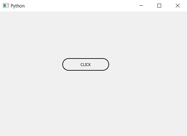 PyQt5  How to create capsule shaped push button ? - GeeksforGeeks