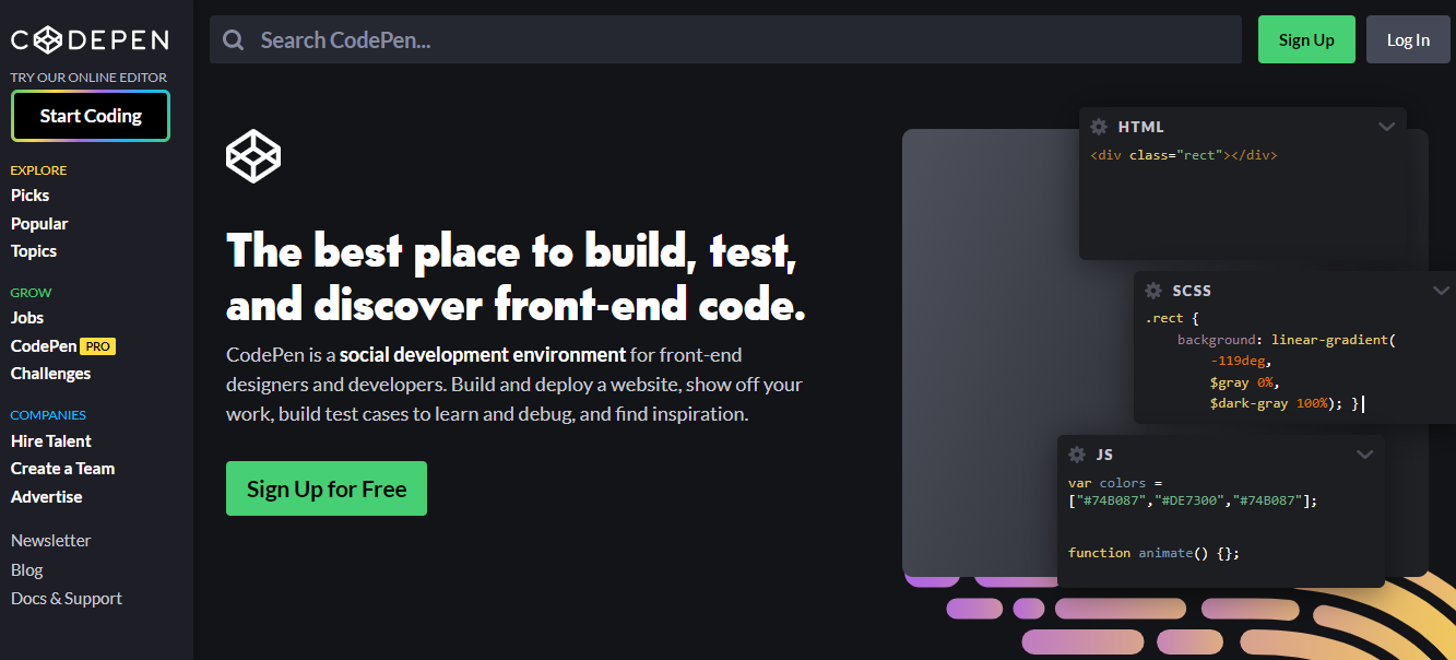 Как сохранить проект в codepen