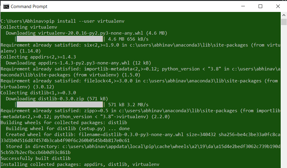 pip3 install tensorflow