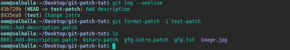 Using Patches in Git - GeeksforGeeks