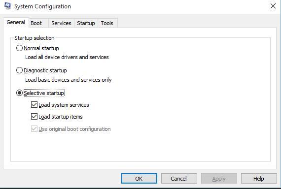 msconfig picture