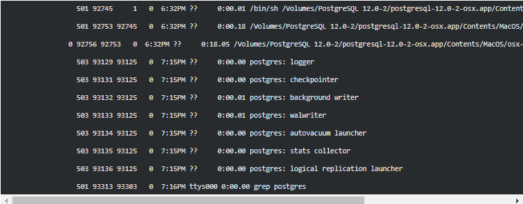 postgresql download mac