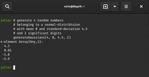 Random Numbers Ecosystem In Julia - The Natural Side - Geeksforgeeks