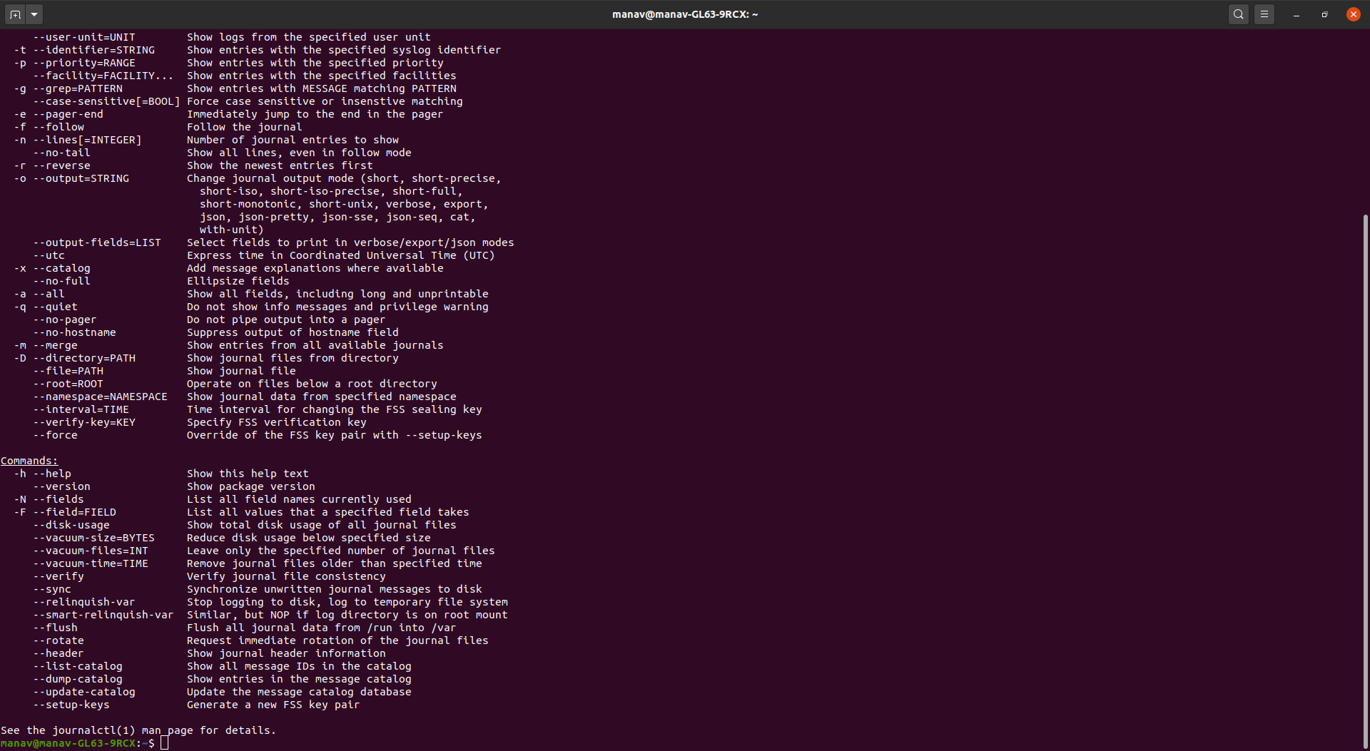journalctl-help