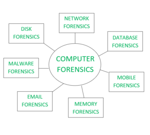 Application area of Computer Forensics 