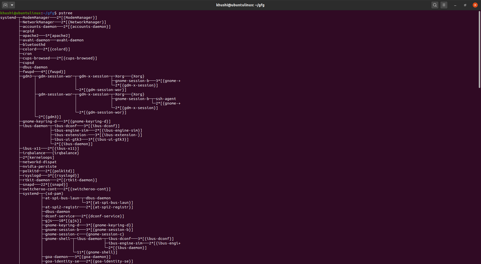 to-display-process-tree