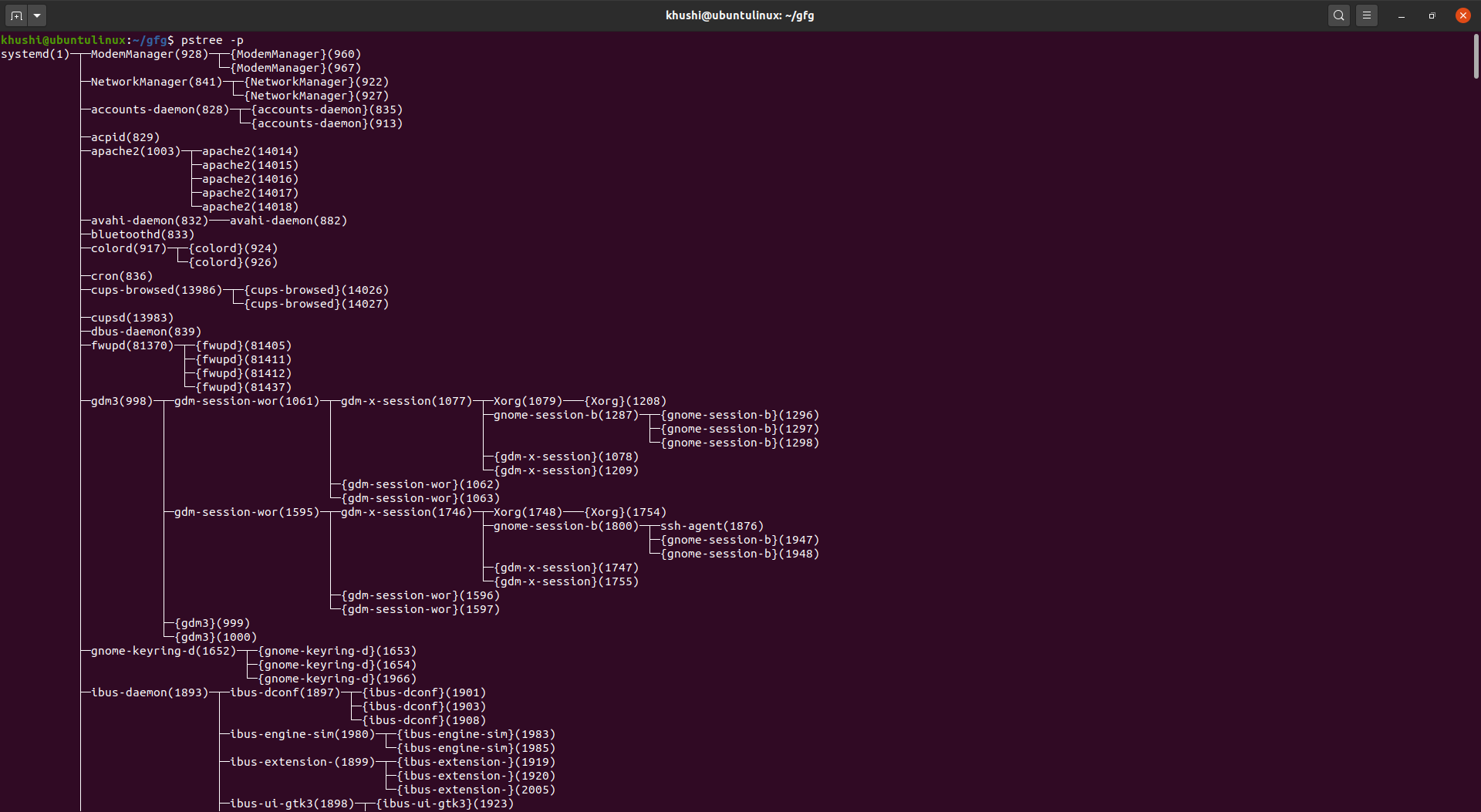 to-display-pid-in-pstree