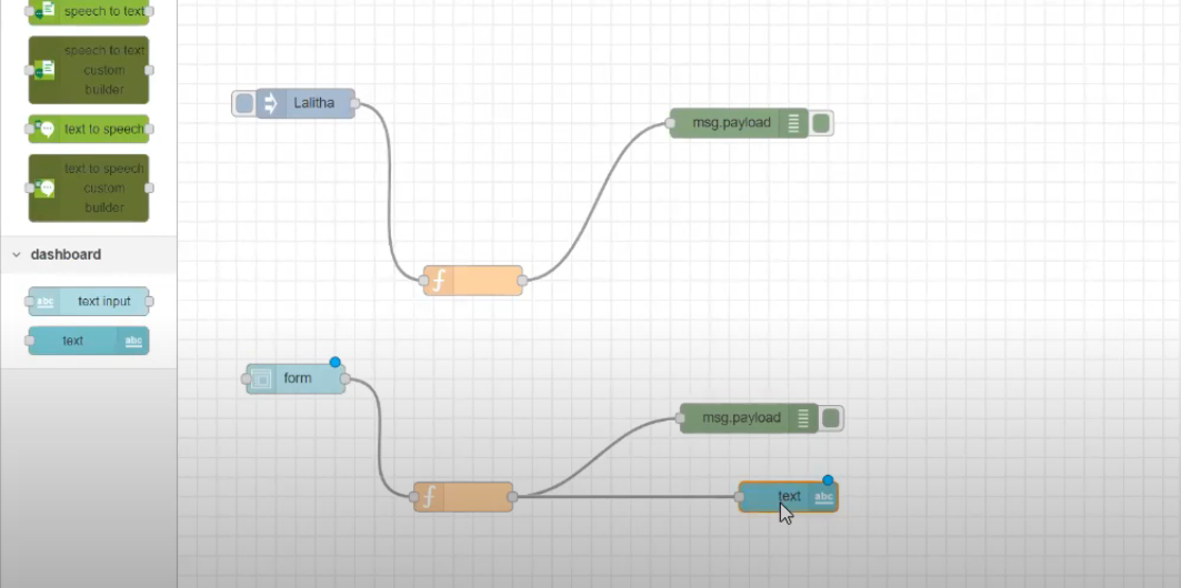 Browser-based flow editing