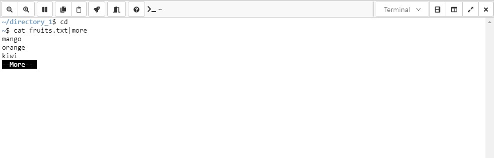 more-command-linux