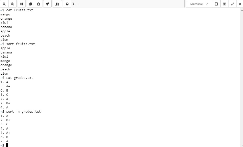 sort-command-linux