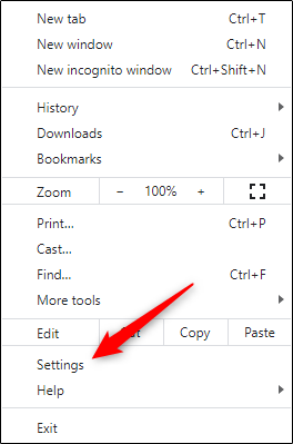 Select Setting Option