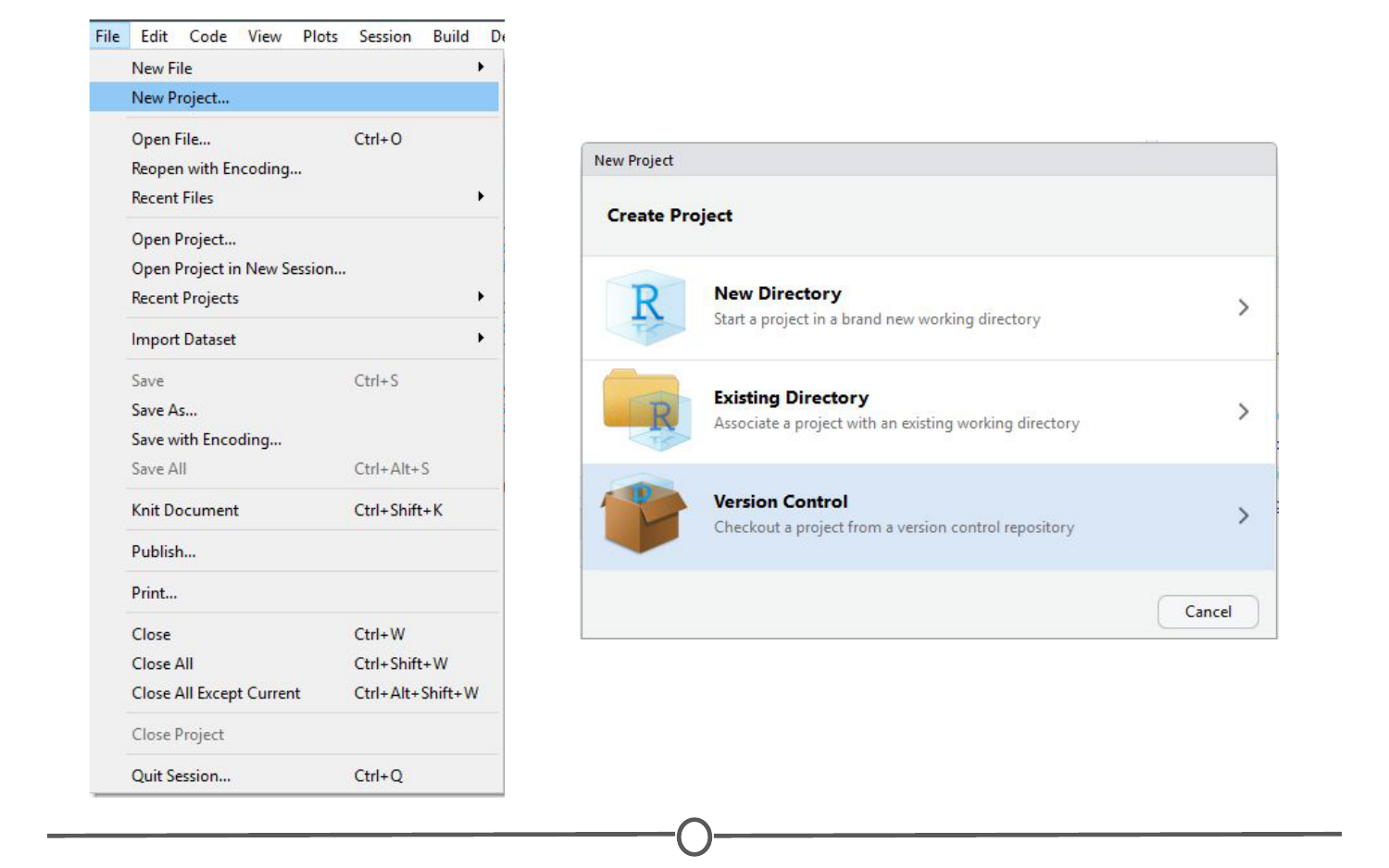 Creating-a-version-controlled-project-on-RStudio