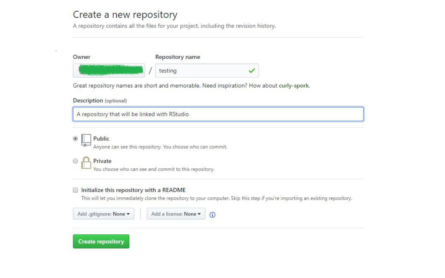 create-repository