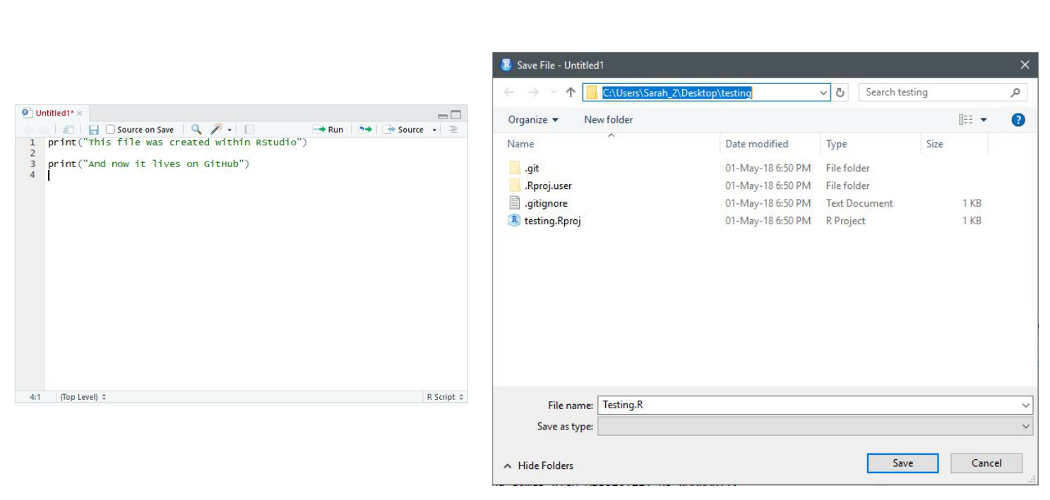 difference between r project and r script studio