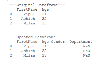 How To Add Empty Column To Dataframe In Pandas? - Geeksforgeeks