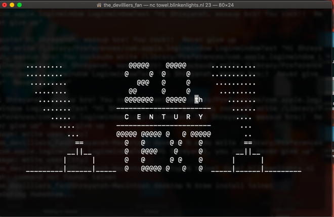 mac terminal commands partial page