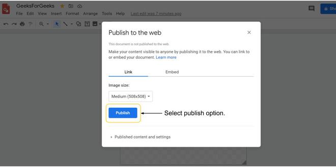 Adding embed to your webpage -  Docs