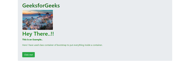How to create full width container using bootstrap? - GeeksforGeeks