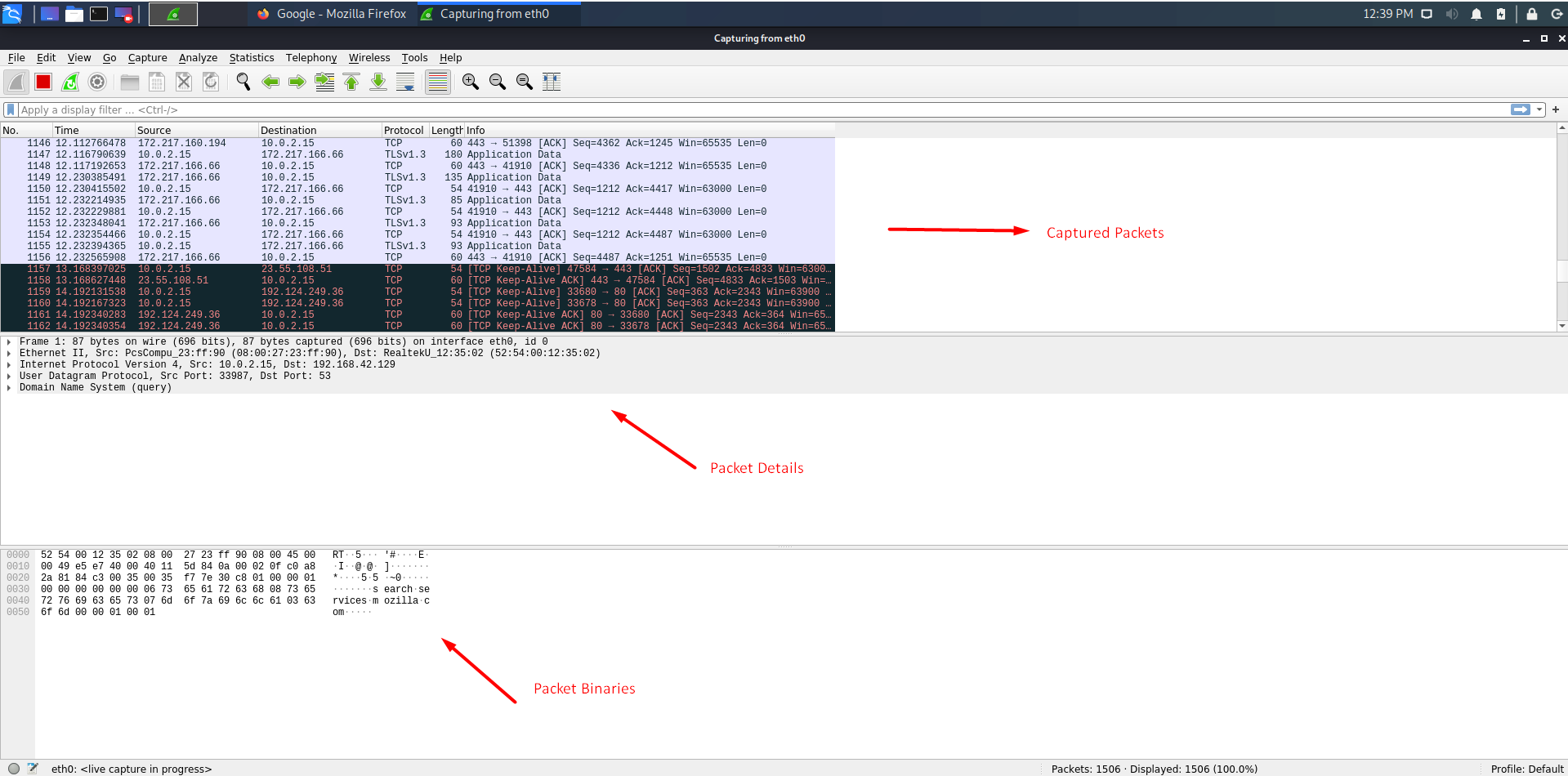 Wireshark Packet Tracer