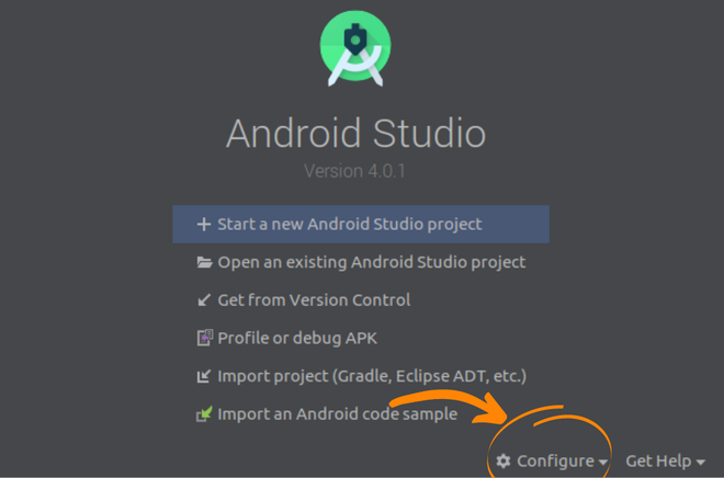 ubuntu android studio emulator not starting