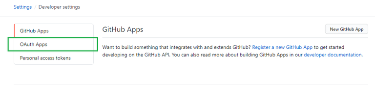 How to configure an OAuth App from GitHub? - GeeksforGeeks