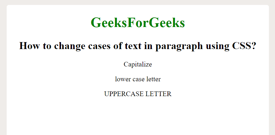 One Case Css Css Change To Only One Paragraph – OIYRHW