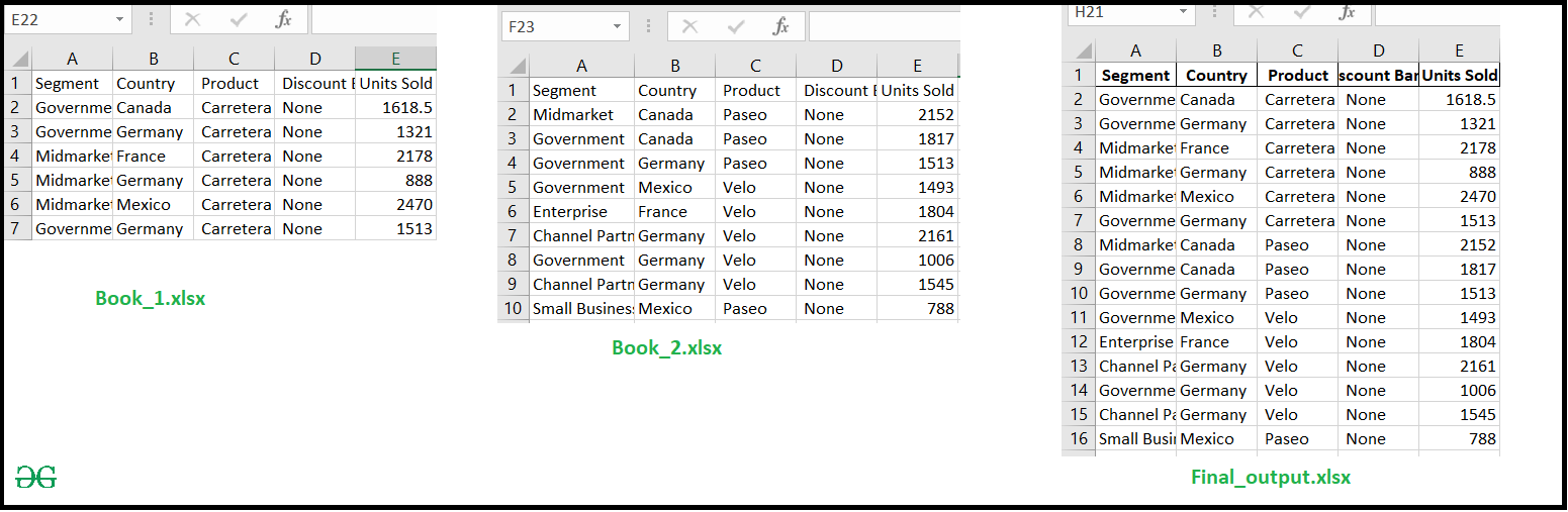 Сравнение excel и pandas