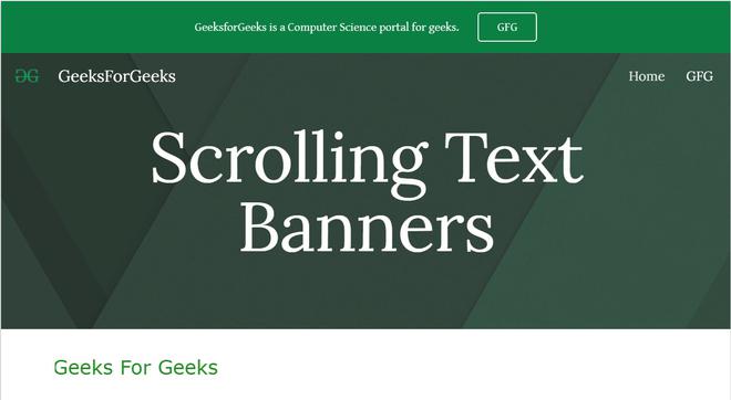 how-to-embed-scrolling-text-banners-in-new-google-sites-geeksforgeeks