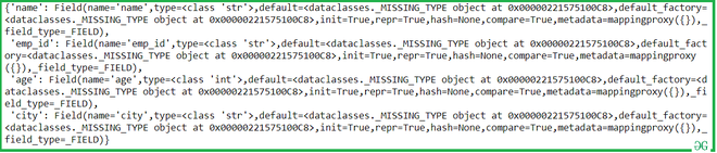 Understanding Python Dataclasses - Geeksforgeeks