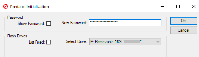 how to password protect a flash drive