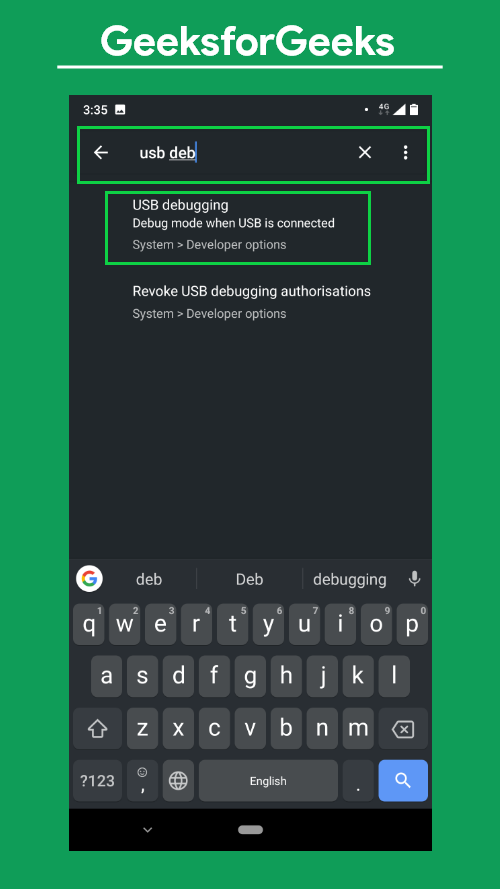 How to Run the Android App on a Real Device? - GeeksforGeeks