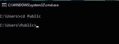 Cd Cmd Command - Geeksforgeeks