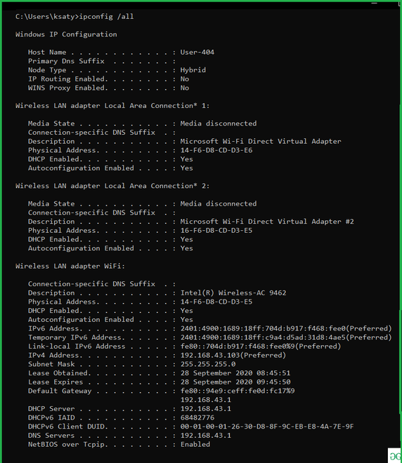 Python program to find IP Address - GeeksforGeeks