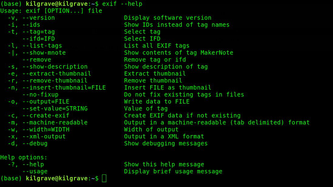 exif data extractor