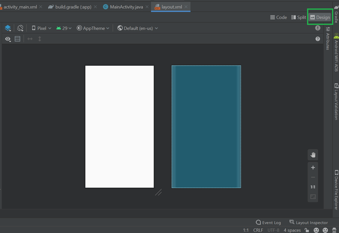 How to Create Landscape Layout in Android Studio? - GeeksforGeeks