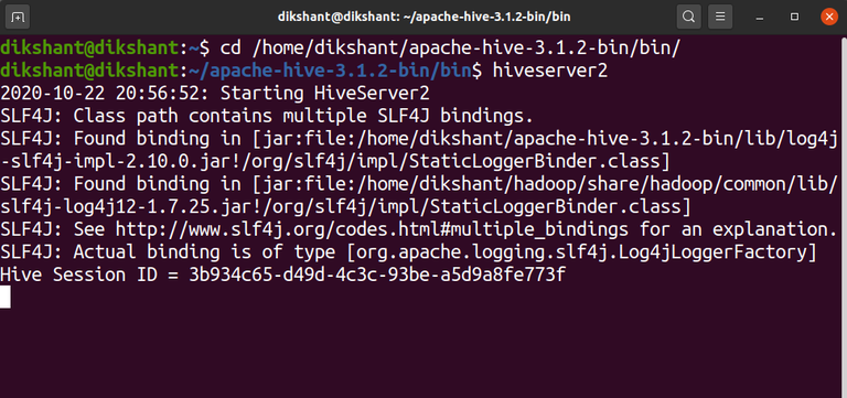 Apache Hive Installation With Derby Database And Beeline - GeeksforGeeks