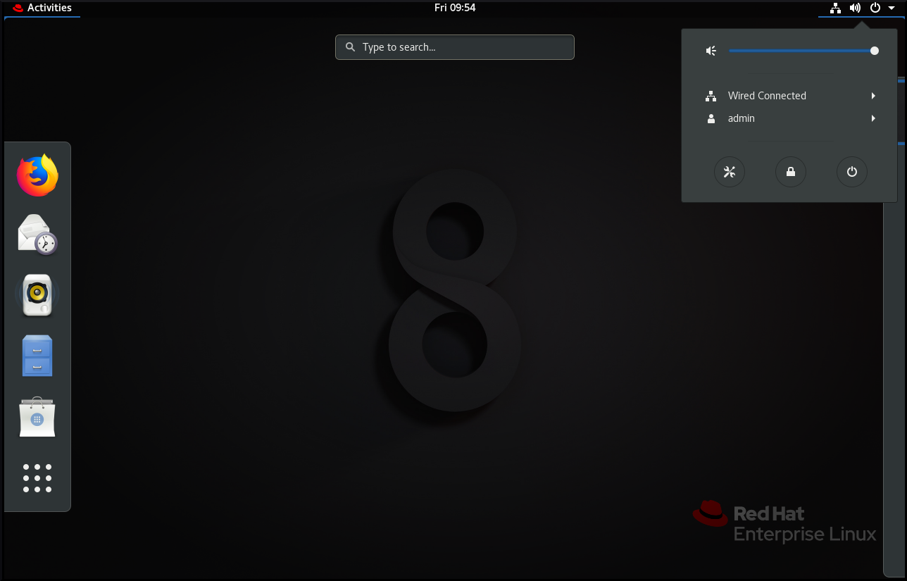 Redhat Linux GUI Interface