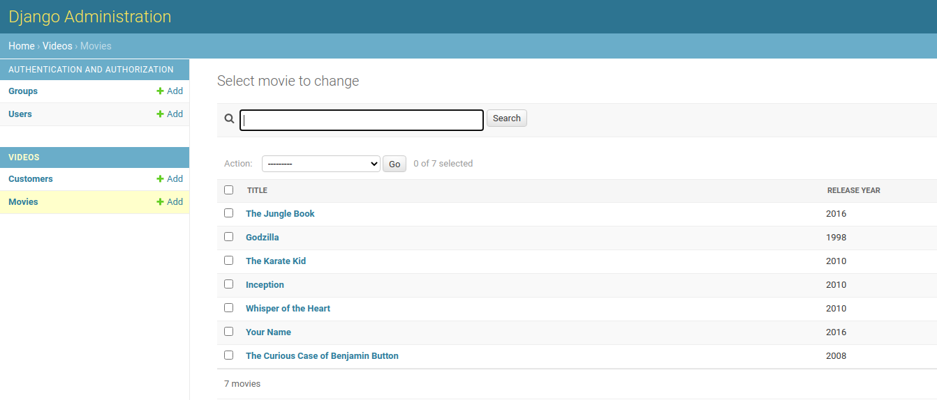 Django filtering