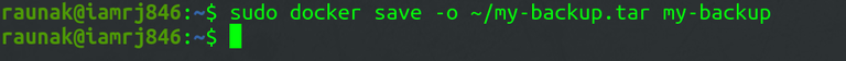 Backing up a Docker Container - GeeksforGeeks