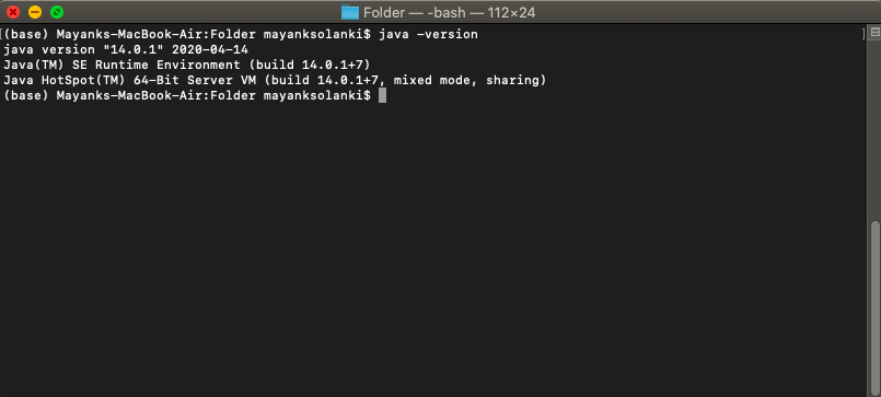 install java on mac command line