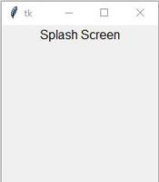 How To Create A Splash Screen Using Tkinter? - Geeksforgeeks